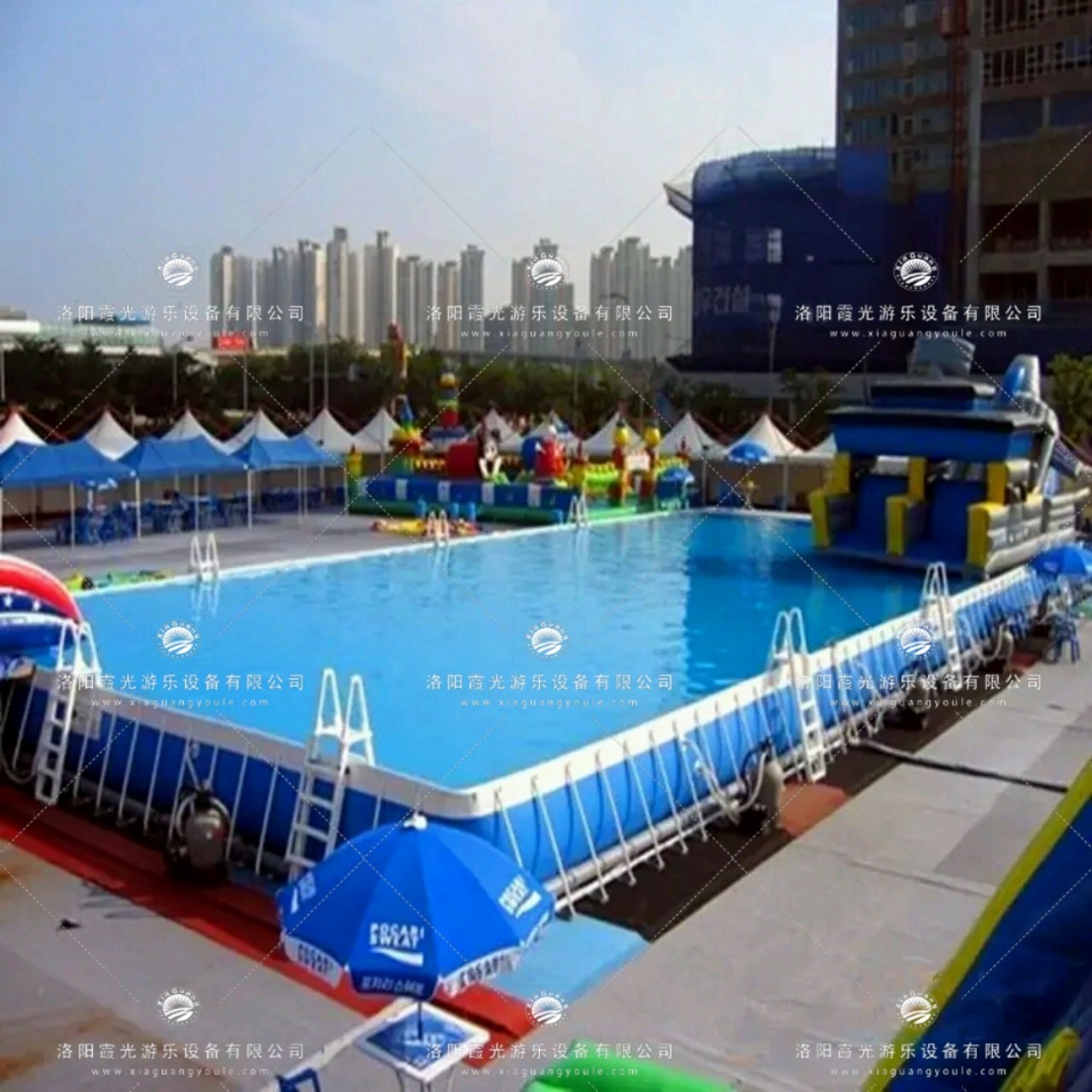 荆州支架泳池