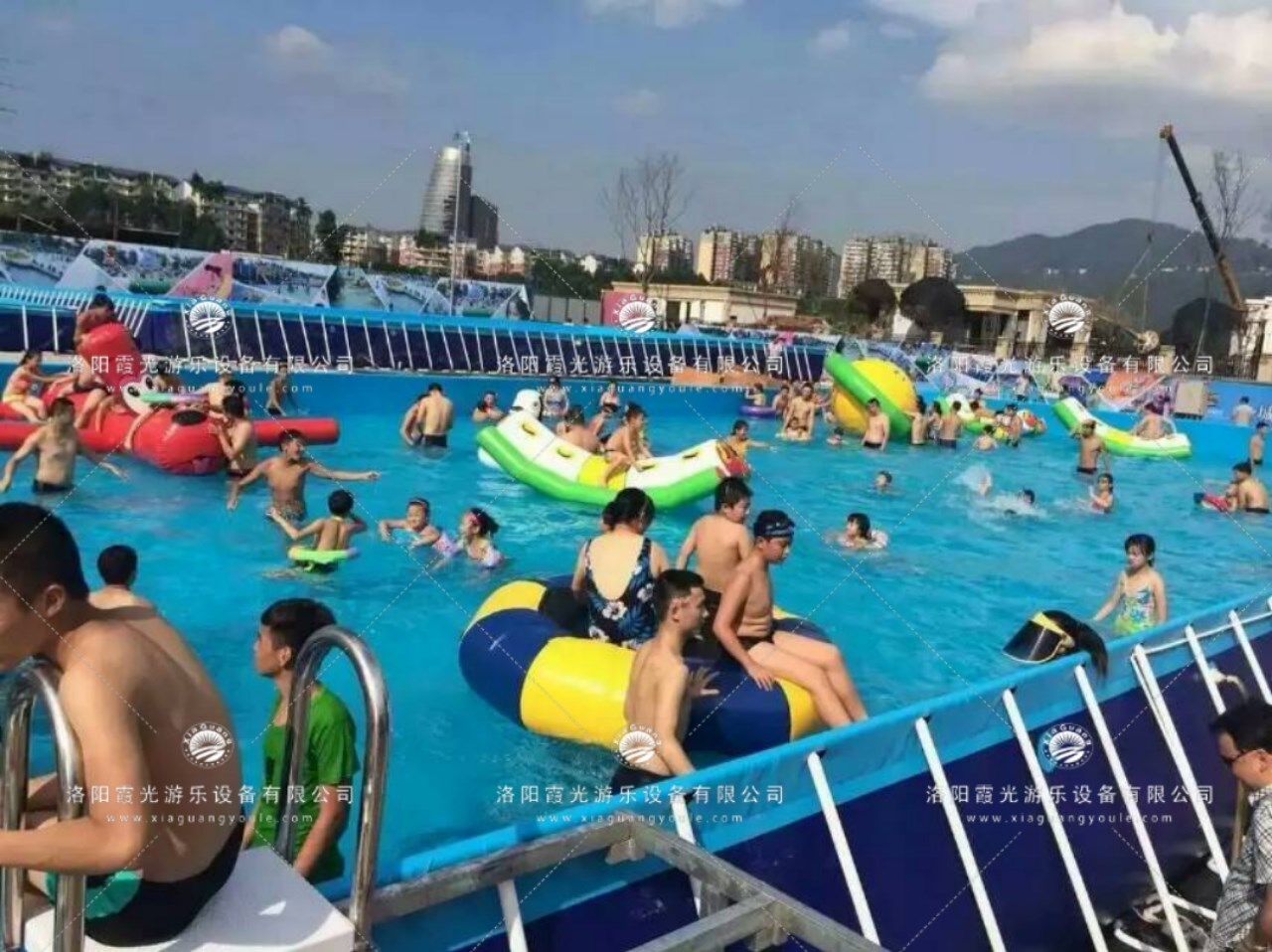 荆州支架泳池